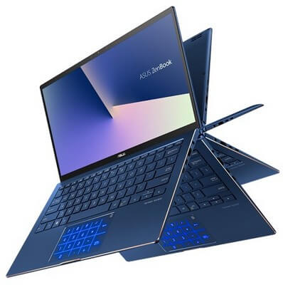 На ноутбуке Asus ZenBook Flip 13 UX362 мигает экран